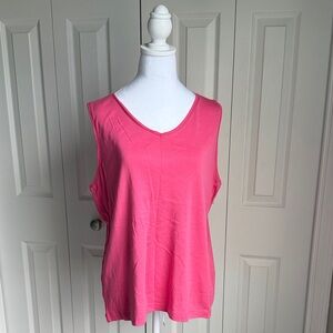 Chico's Bold Pink Sleeveless Top